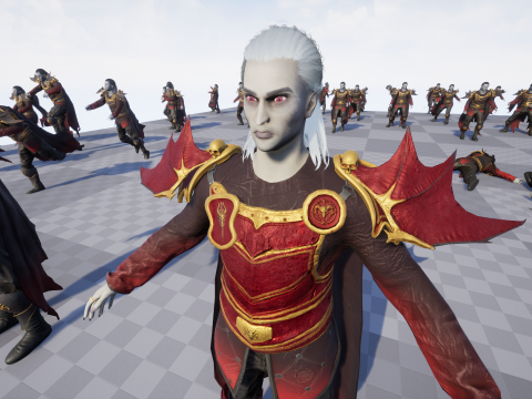 Vampire Lord 3D Model