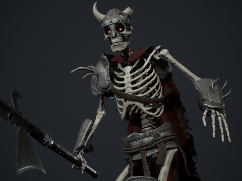 Skeleton 03 3D Model