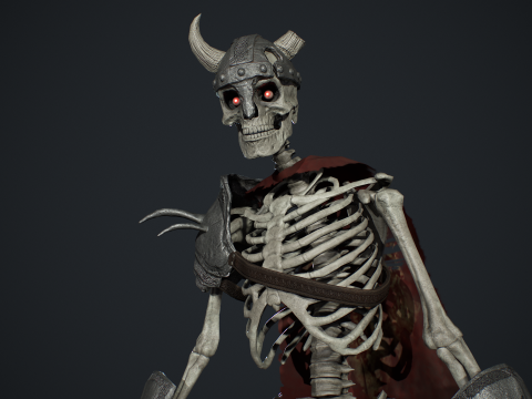 Skeleton 03 3D 모델