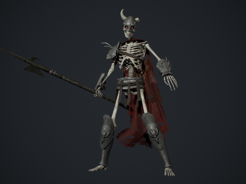 Skeleton 03 3D 모델