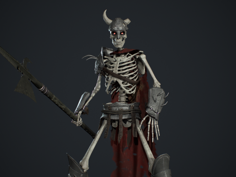 Skeleton 03 3D 모델