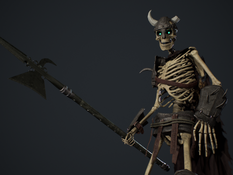 Skeleton 03 3D 모델