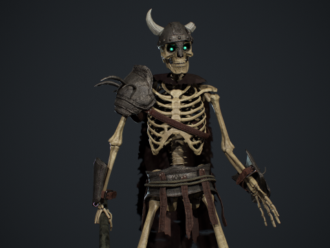 Skeleton 03 3D 모델