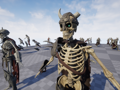 Skeleton 03 3D 모델
