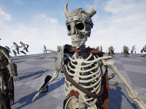 Skeleton 03 3D 모델