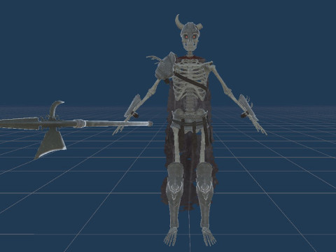 Skeleton 03 3D 모델