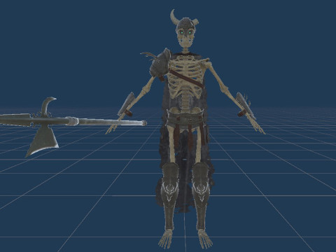 Skeleton 03 3D 모델
