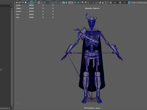Skeleton 03 3D 모델
