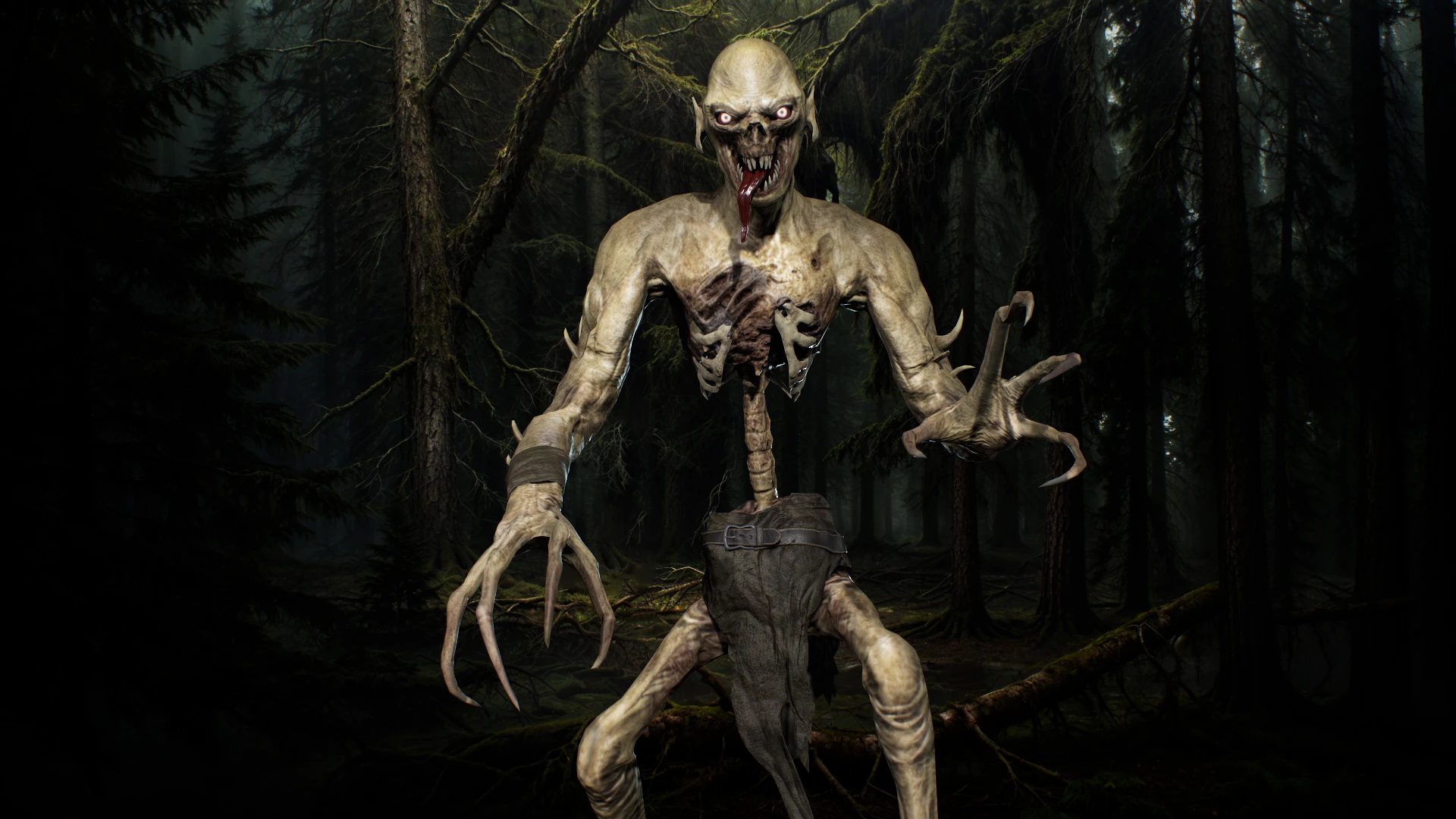 Ghoul Undead 3D Model .c4d .max .obj .3ds .fbx .stl .blend 