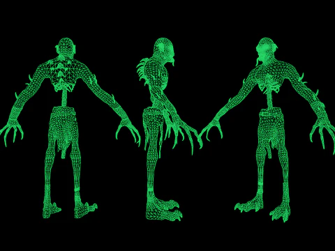 Ghoul Undead 3D Model
