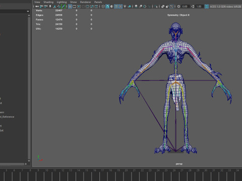 Ghoul Undead 3D Model