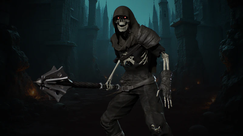 Scheletro 04 Modello 3D .c4d .max .obj .3ds .fbx .stl .blend