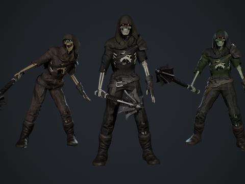 Skeleton 04 Modelo 3D