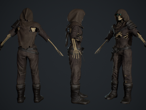 Skeleton 04 Modelo 3D