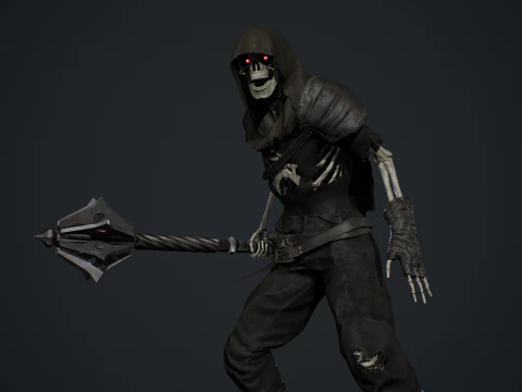 Scheletro 04 Modello 3D