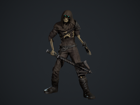 Skeleton 04 Modelo 3D