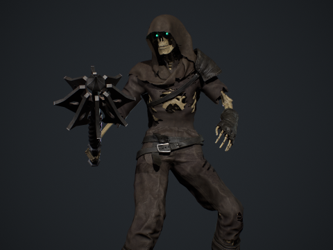 Skeleton 04 Modelo 3D