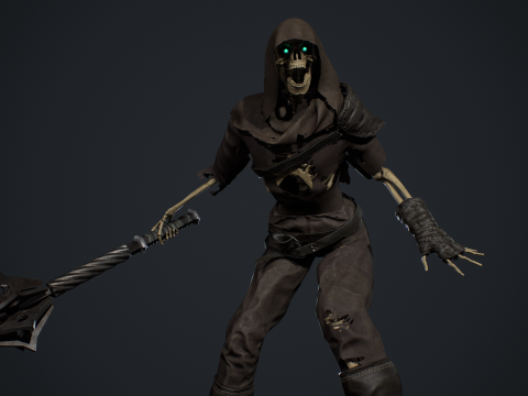 Skeleton 04 Modelo 3D