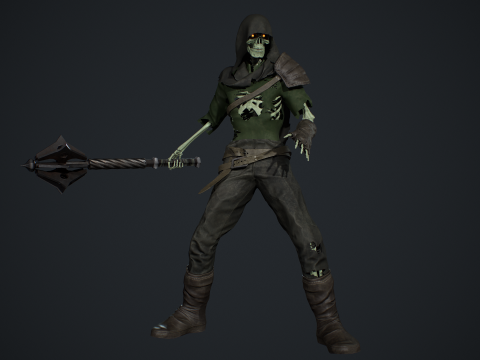 Skeleton 04 Modelo 3D
