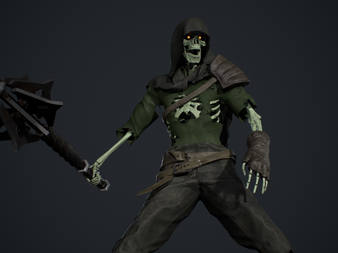 Skeleton 04 Modelo 3D