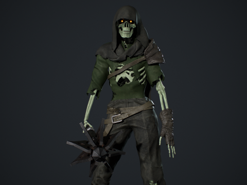 Skeleton 04 Modelo 3D