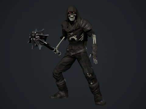 Scheletro 04 Modello 3D