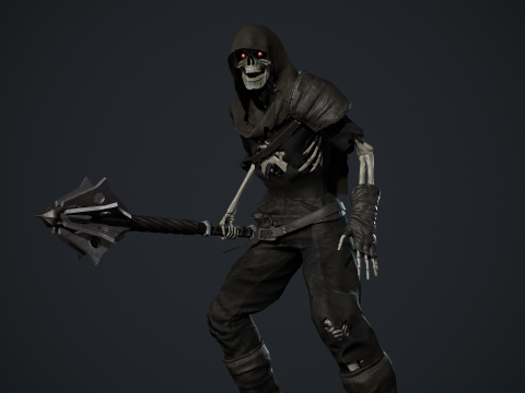 Skeleton 04 Modelo 3D