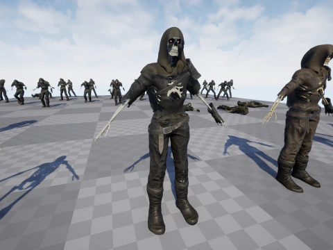 Scheletro 04 Modello 3D