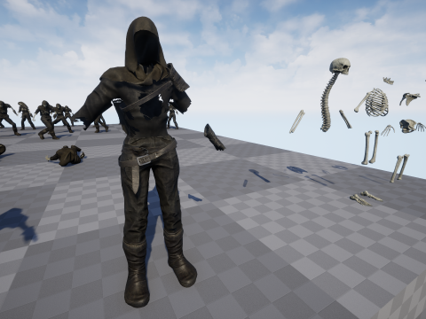 Skeleton 04 Modelo 3D