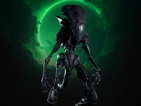 Mostro insetto Modello 3D