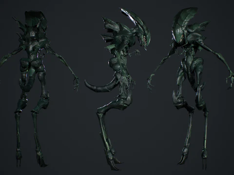 Monster Insect 3D Model