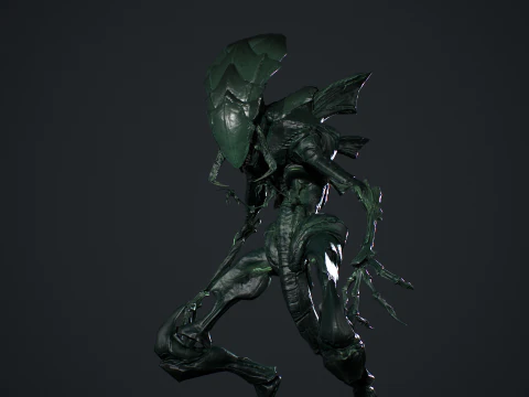 Monster Insect 3D Model