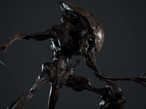 Monster Insect 3D Model
