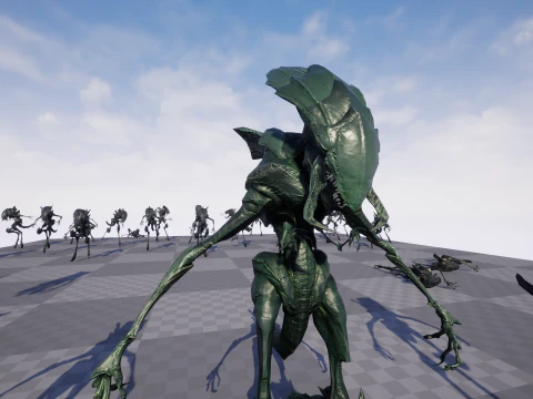 Monster Insect 3D Model