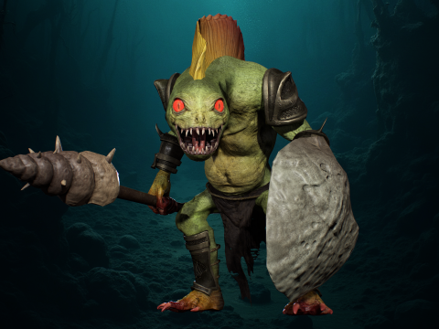 Murloc 3D Model