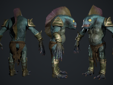 Murloc 3D Model