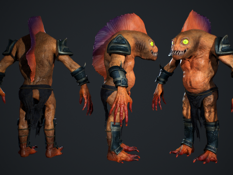 Murloc 3D Model