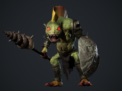 Murloc 3D Model