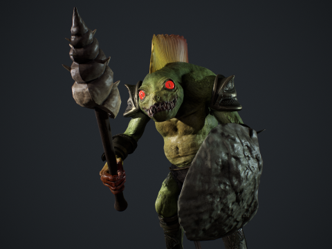 Murloc 3D Model
