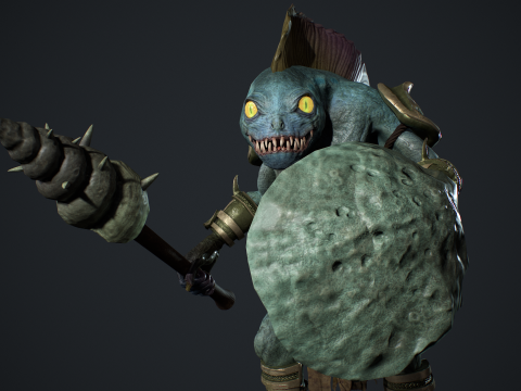 Murloc 3D Model