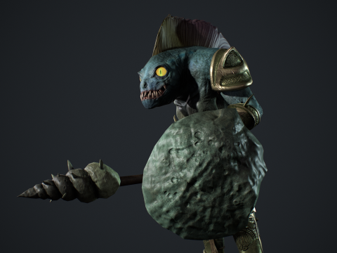 Murloc 3D Model