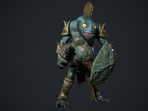 Murloc 3D Model