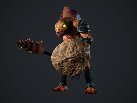 Murloc 3D Model