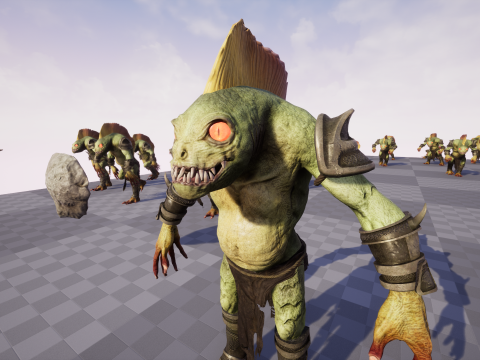 Murloc 3D Model