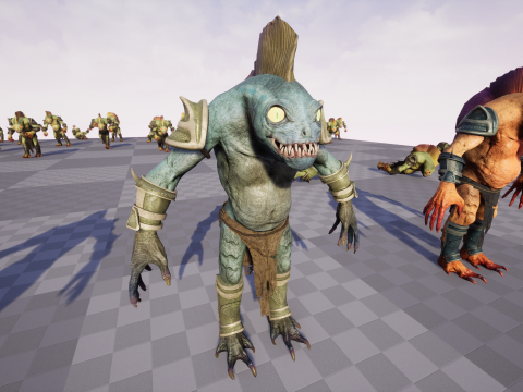 Murloc 3D Model
