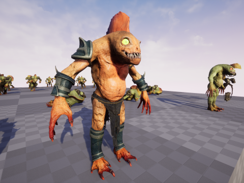 Murloc 3D Model