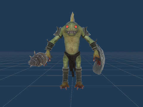 Murloc 3D Model