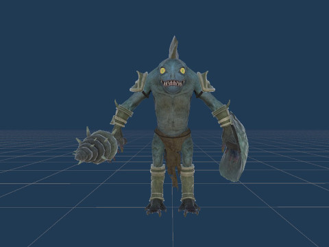 Murloc 3D Model