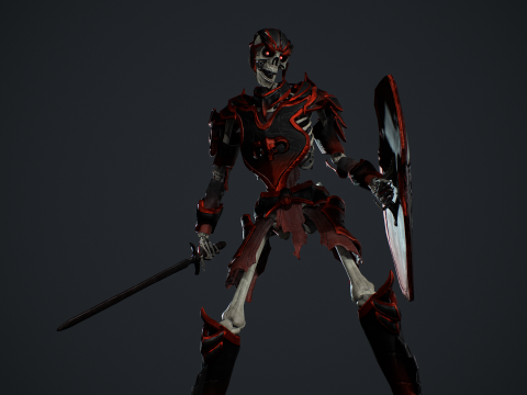 Skeleton 05 3D 모델