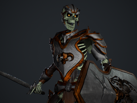 Skeleton 05 3D 모델